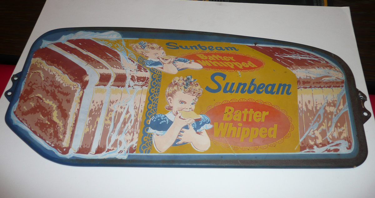 Sunbeam Bread Door Push 