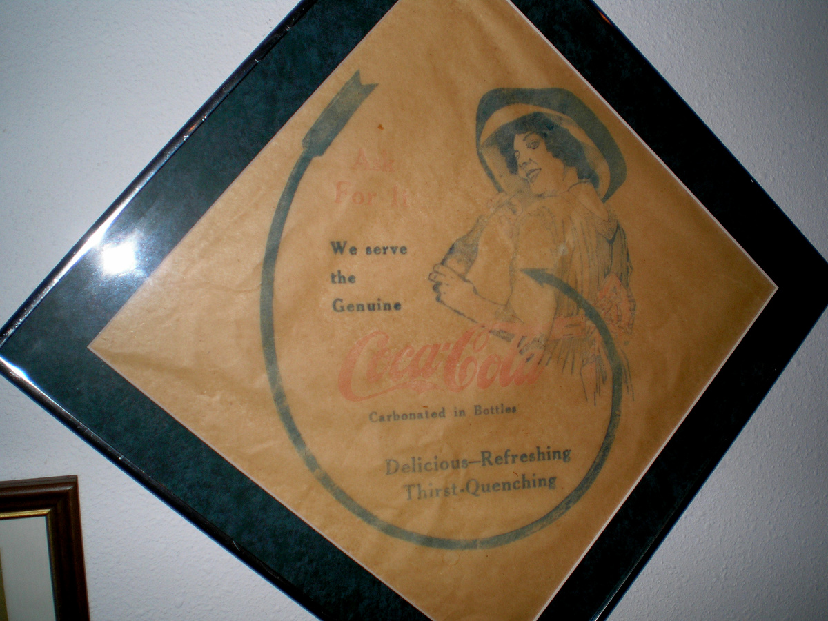 1912 Coca-Cola Napkin - Coca-Cola