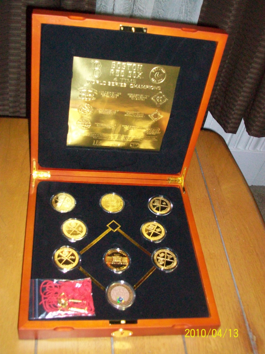 BOSRON REDSOXS COIN SET - Baseball