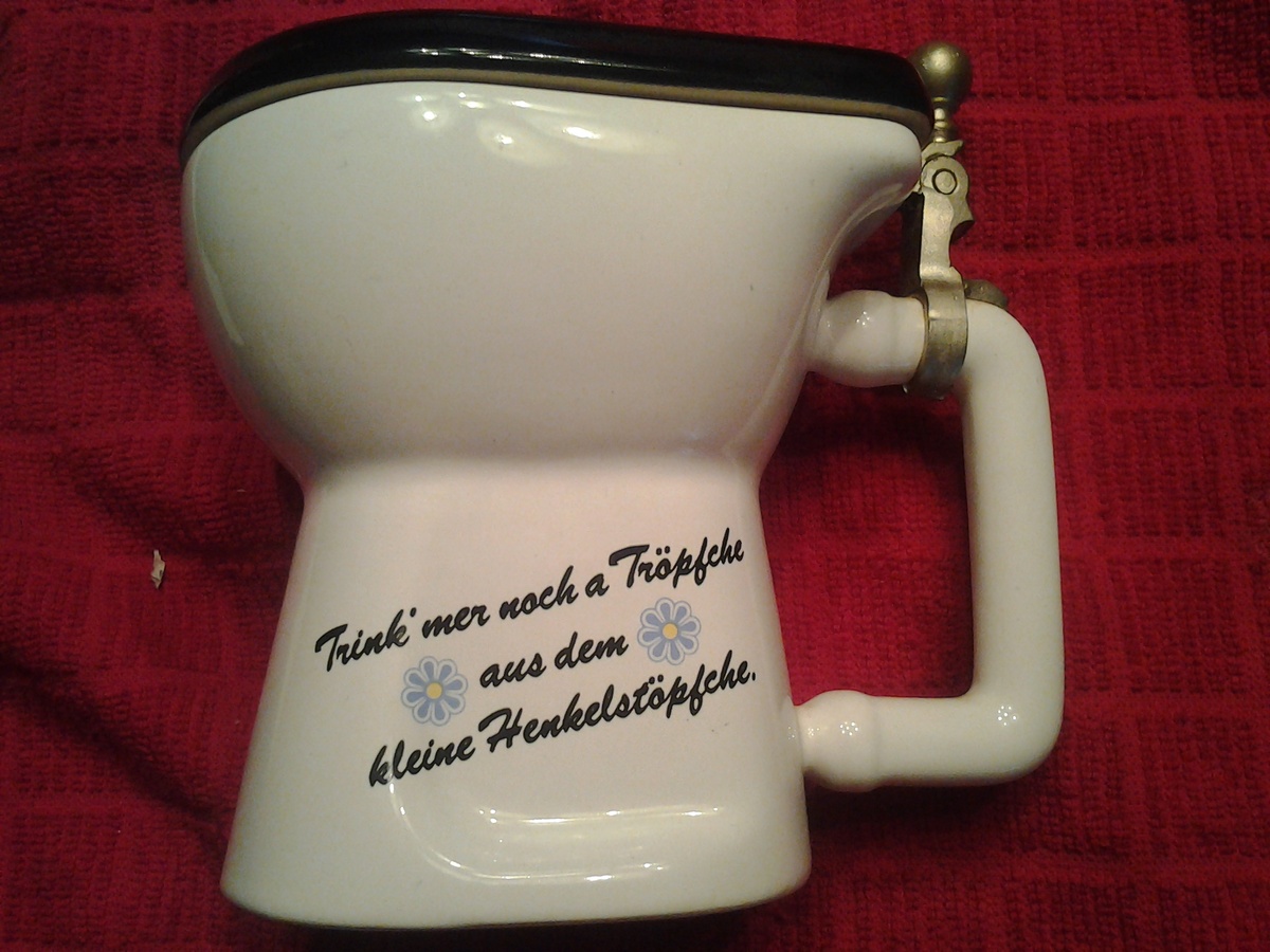 Made in Germany Porcelain Toilet Stine / Mug