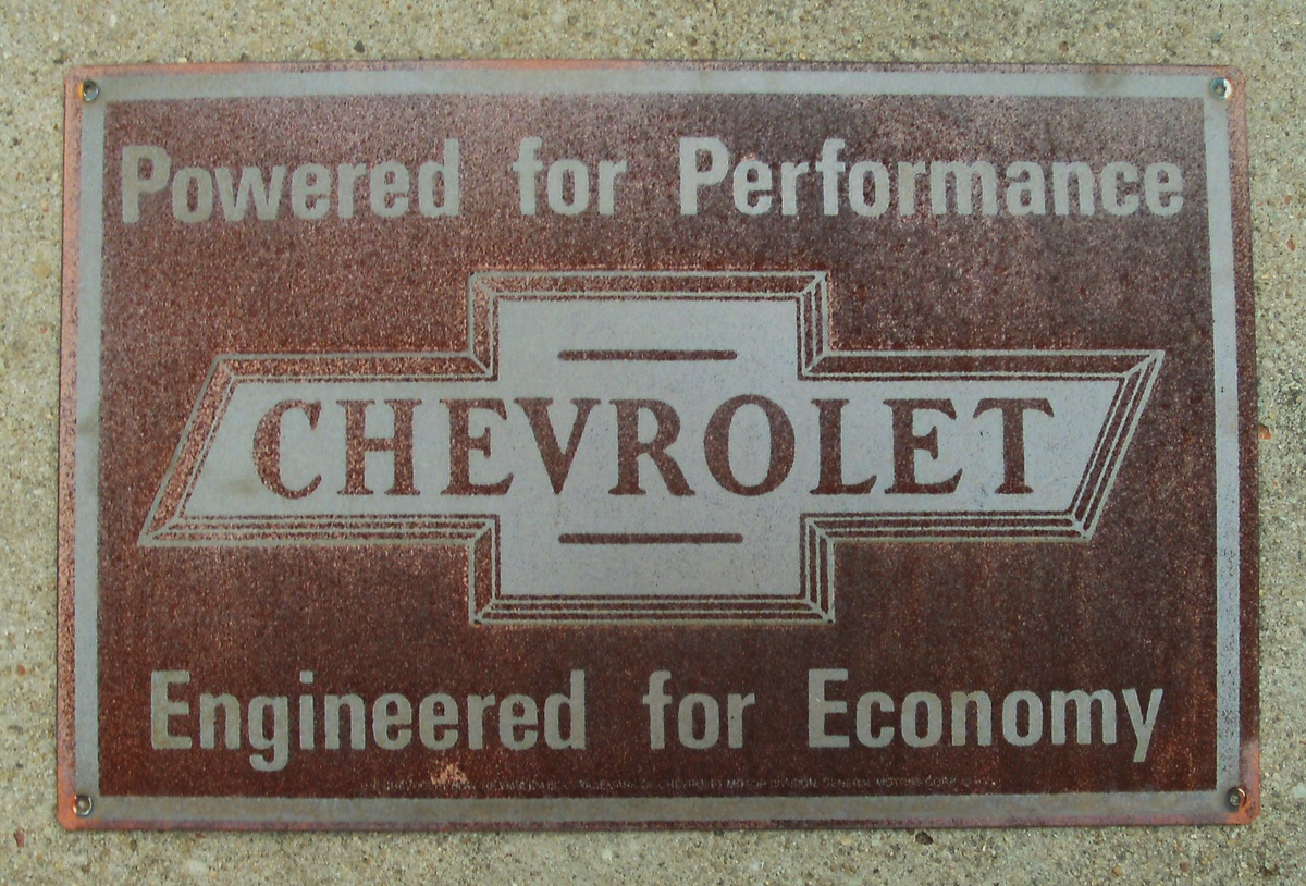 Chevy Sign