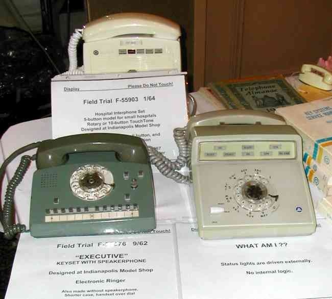 Western Electric Field Trial Sets Display - Enfield show Fall 2005 - Telephones