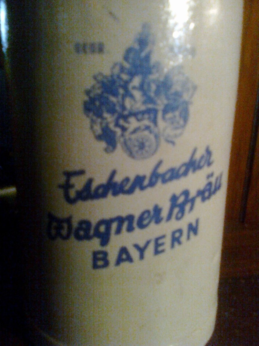 an old German stein