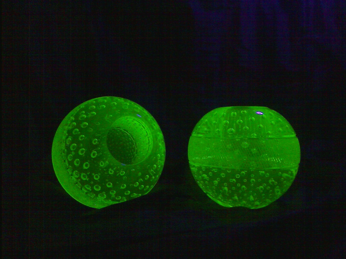 Candle sticks / Match stricker - Glassware