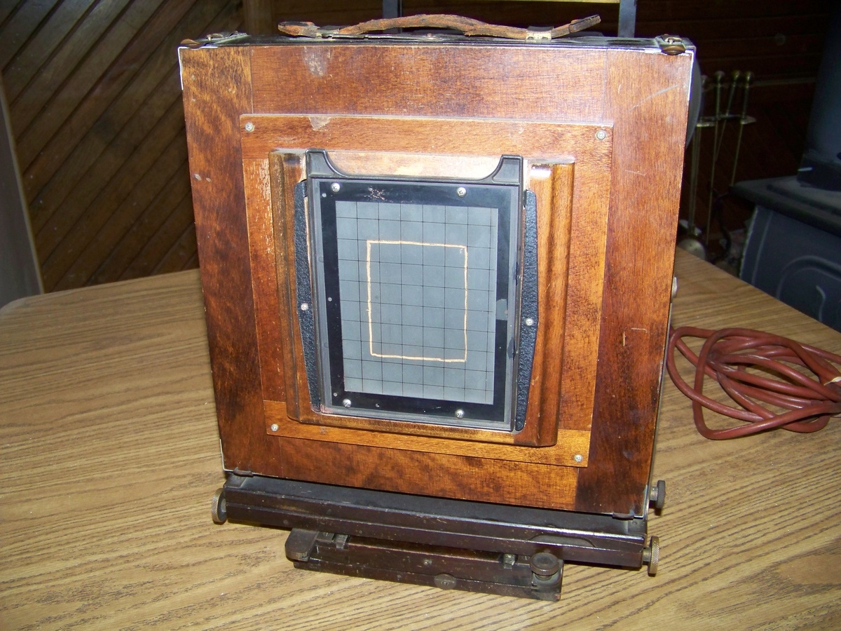 Ansco universal view camera...