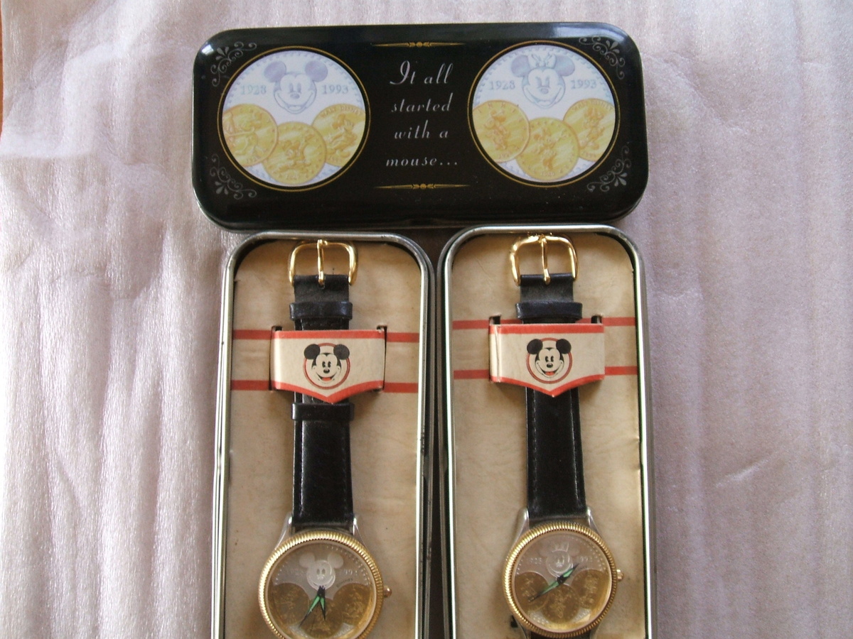 1993 65th Birthday Mickey and Minnie Editions - Wristwatches