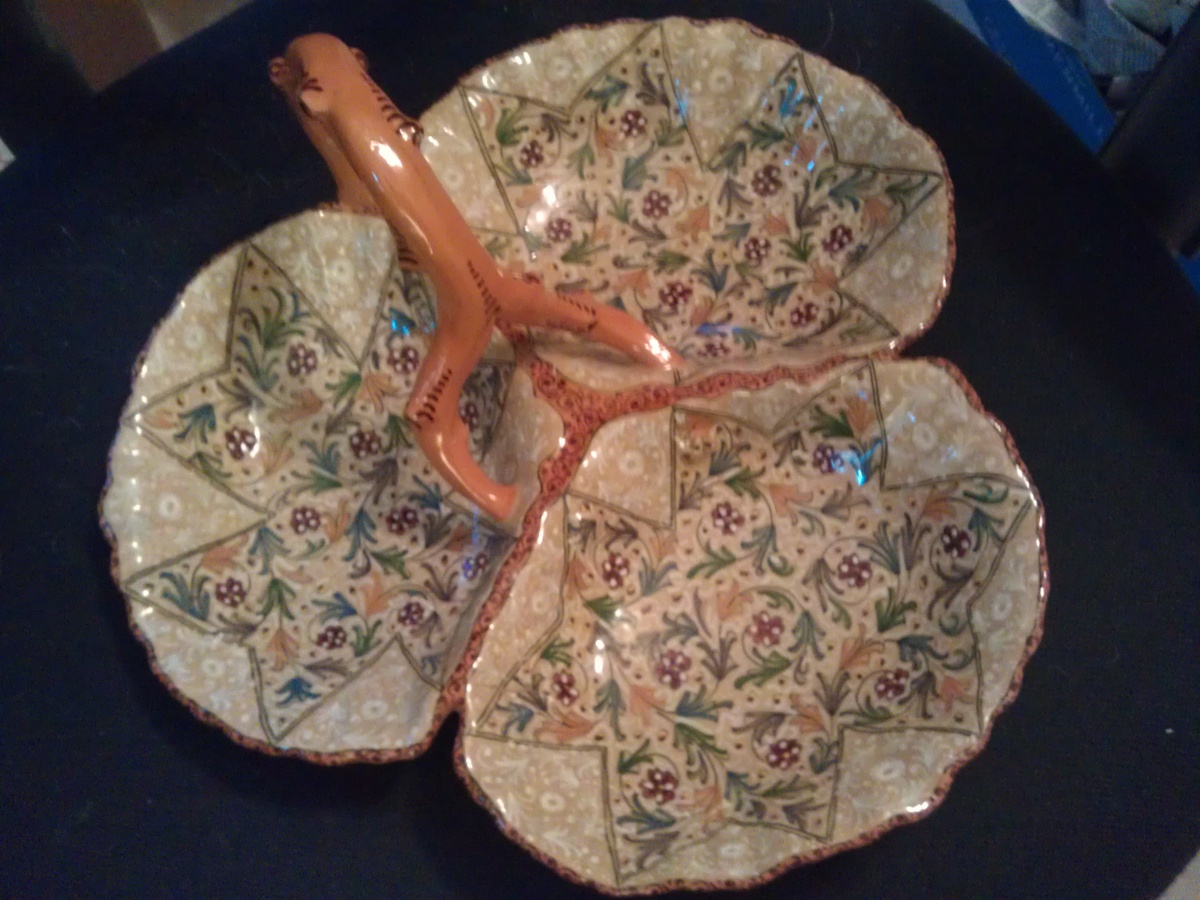 Molaroni Pesaro signed dish - Art Pottery