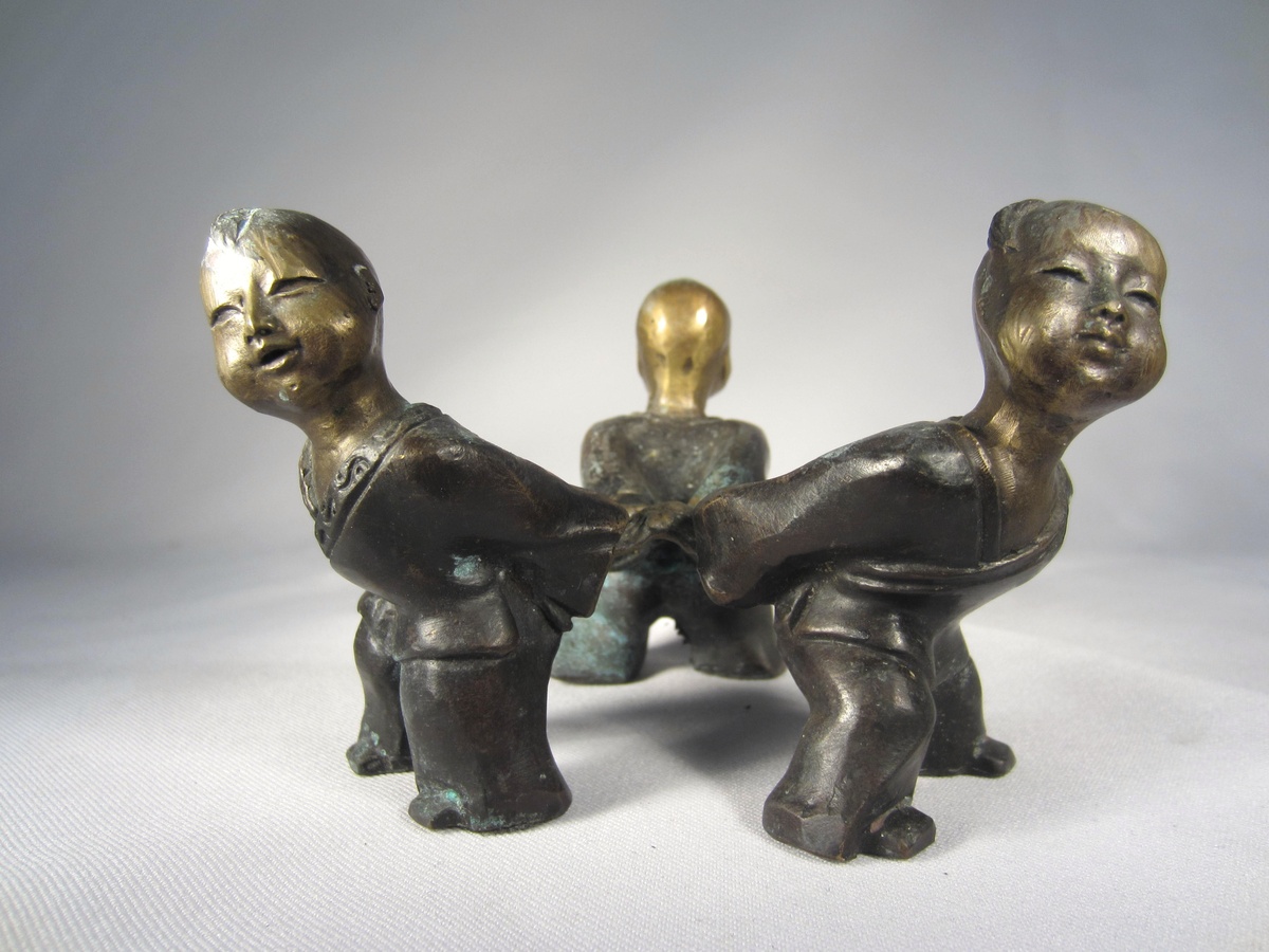 Chinese Brass Sculpture - Asian