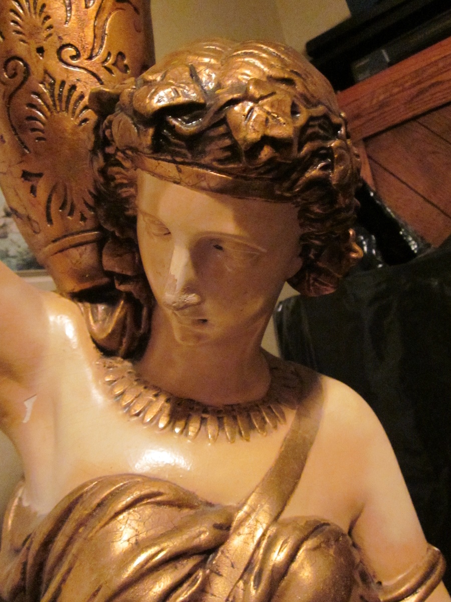 Art Nouveau Figural Lamp? - Art Nouveau