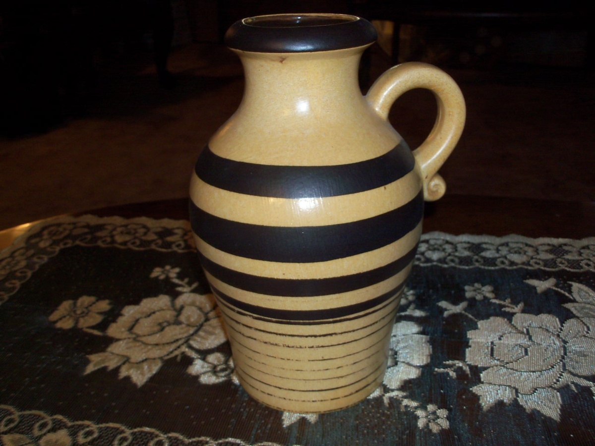 West German pottery I need a possible date - Art Pottery