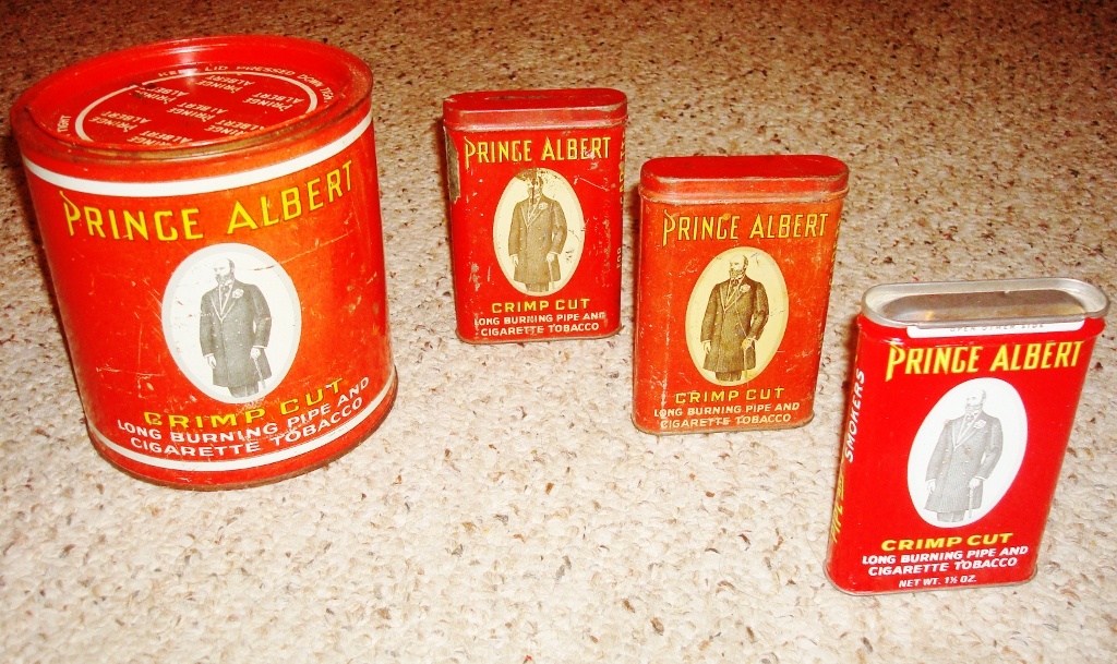 Prince Albert Tobacco Tins - Advertising