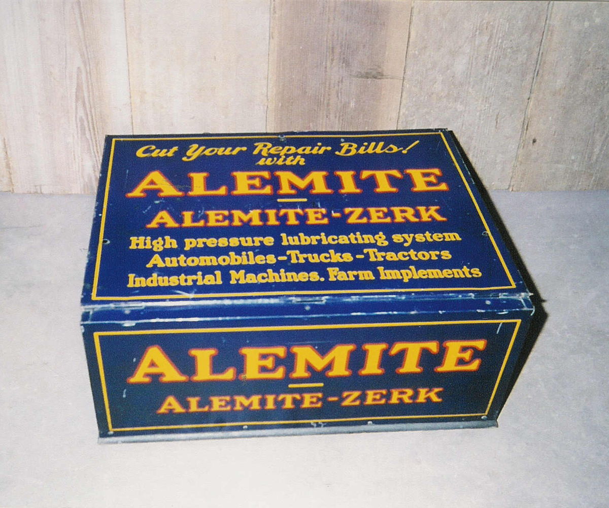 alemite repair parts display