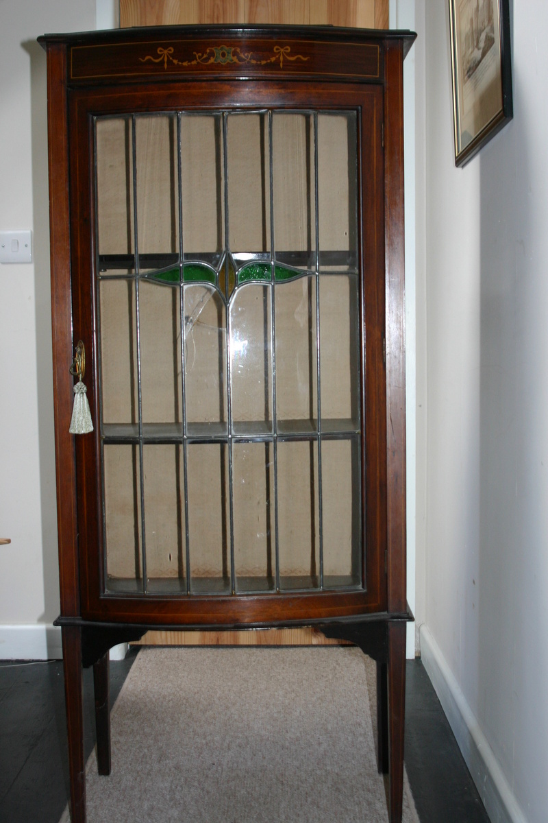 Display cabinet, Edwardian circa 1895