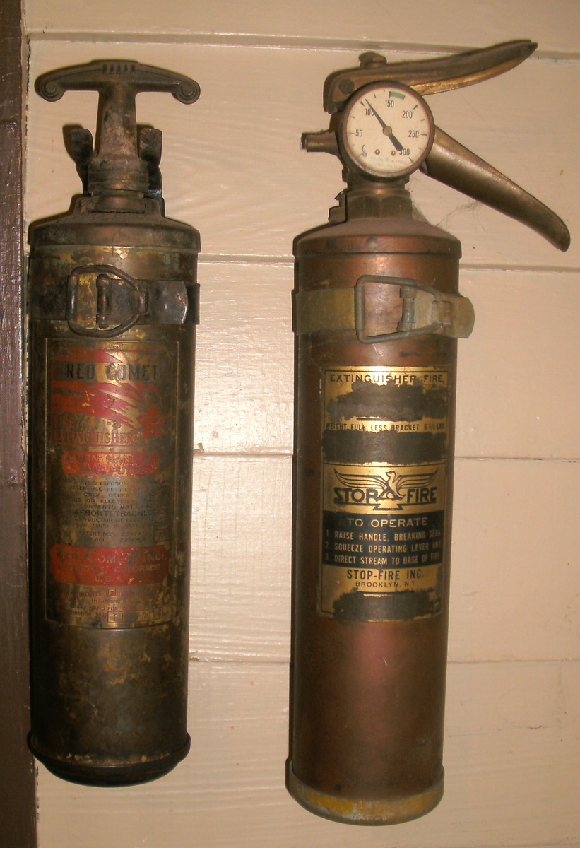 Antique Fire Extinguishers - Firefighting
