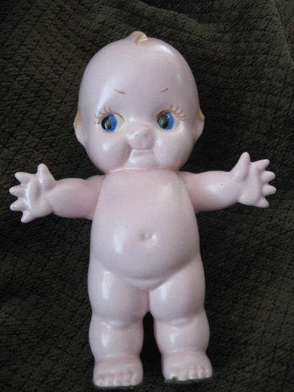Have you ever seen this type of Kewpie Figurine? Stamped "Beem-Art"