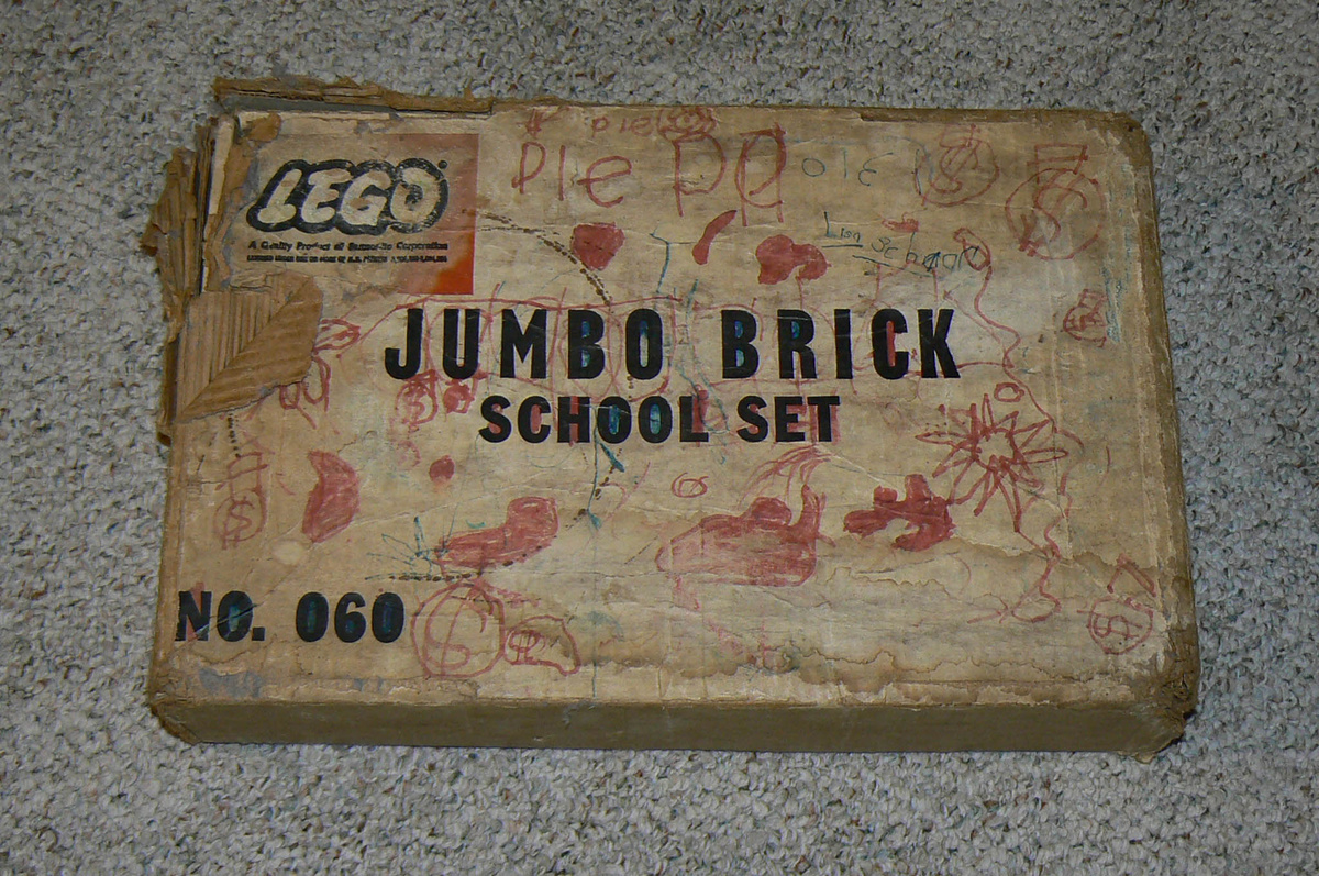 Lego Jumbo Brick School Set No. 060