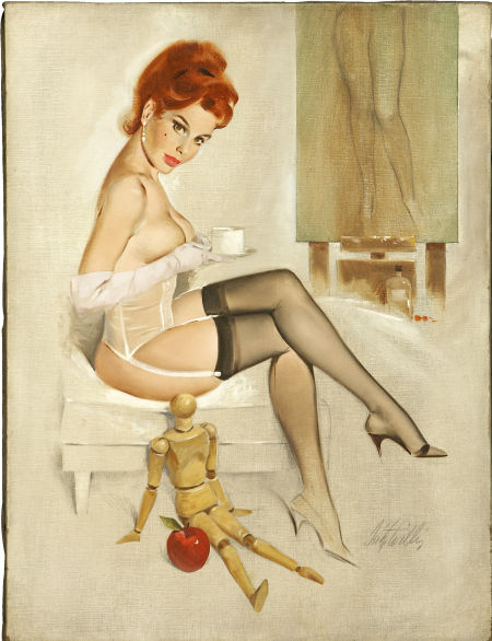 Pin Up with Bellin's manikin and my apple ! :-)  - Posters and Prints