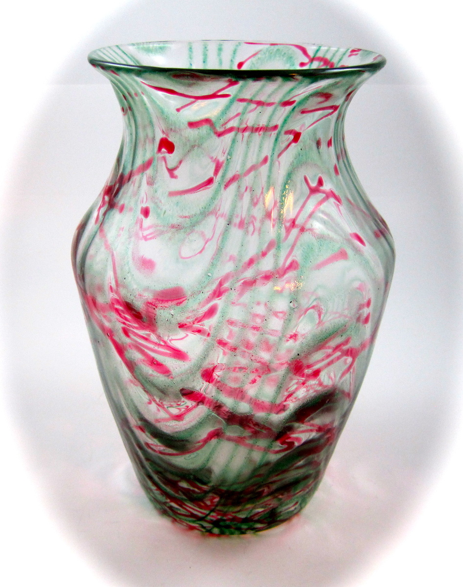 Loetz Ausfuehrung A Wave Optic Variant, ca. 1936 - Art Glass