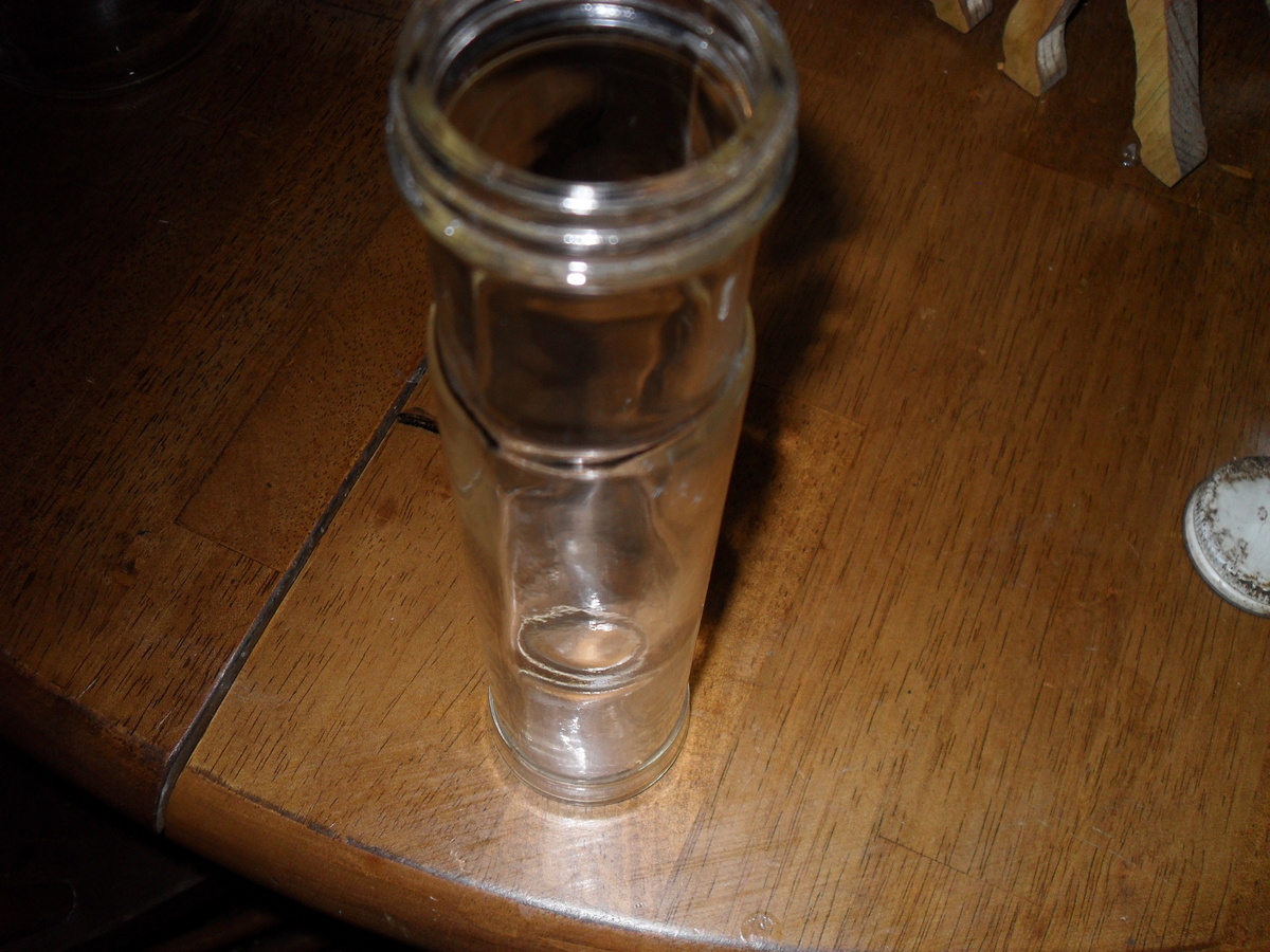 Tall clear bottle - Bottles