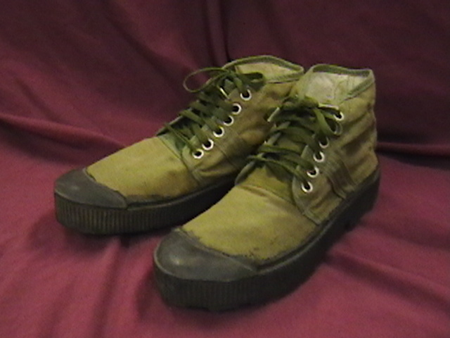 NVA Issue Canvas Boots