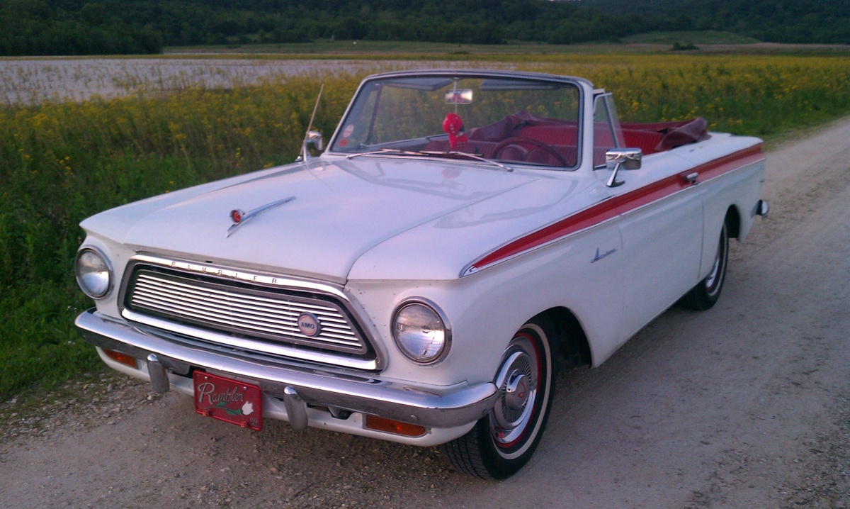 My 62 Rambler American 400 Convertible, Rose. - Classic Cars