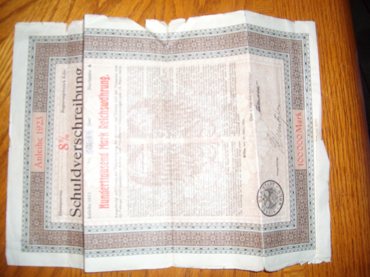 german war bond