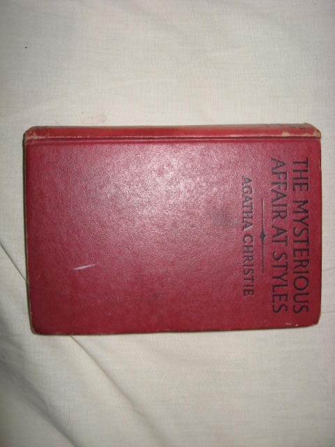 1920 US edition Agatha Christie "The Mysterious Affair at Styles"