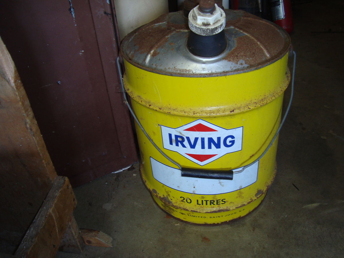 5 gallon  cans  - Petroliana
