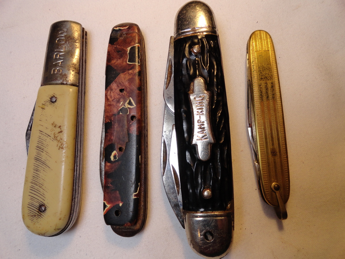 A IMPERIAL Pocket Knife SAMPLER ... Imperial made a wide variety of pocket knives.