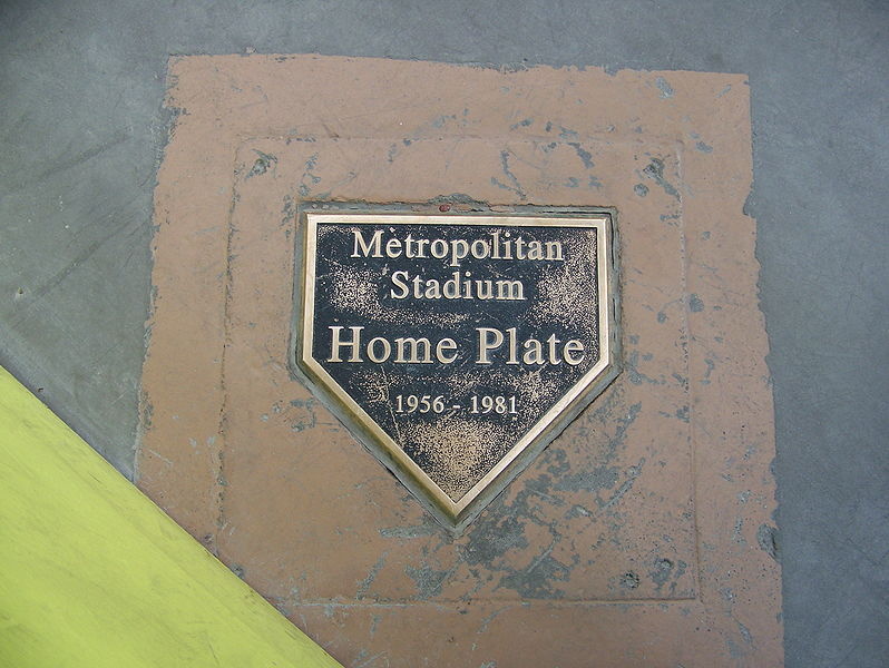 Twins Mementos from Metropolitan Stadium