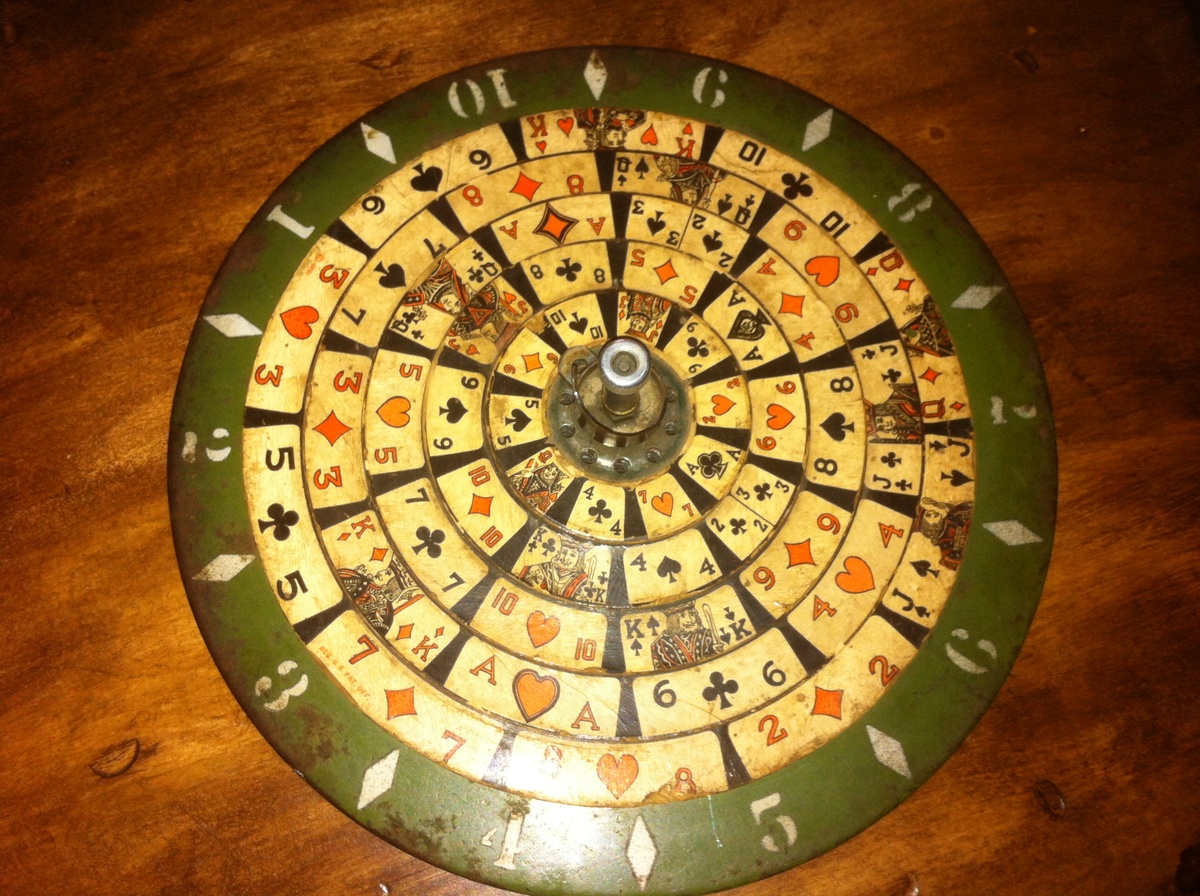 1930 Spinning poker wheel