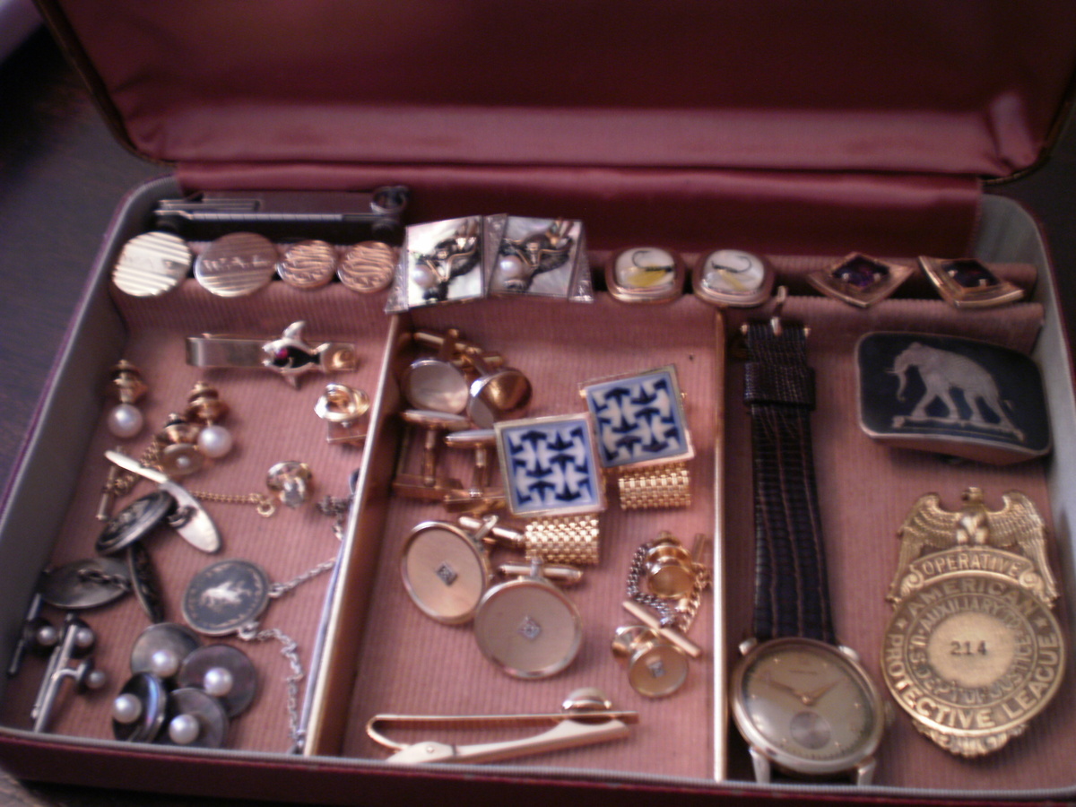 Grandfather's and Great-grandfather's cufflinks etc...  - Accessories