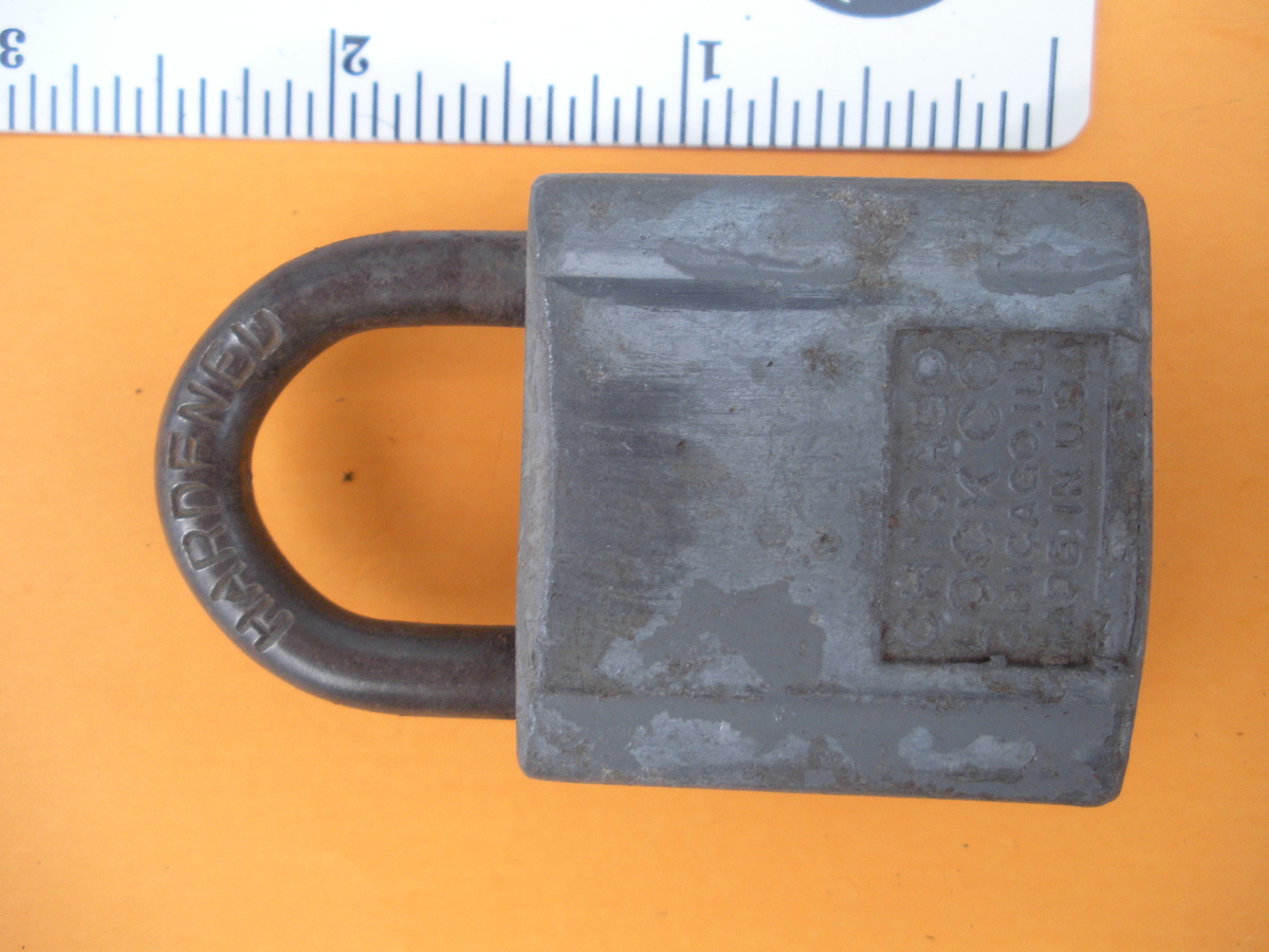 Padlock -- Chicago Lock Co. Chicago Ill - Tools and Hardware