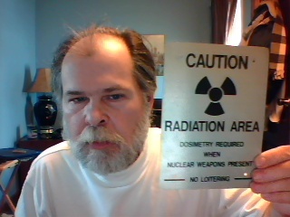 My Nuclear Weapons Warning Sign - Signs