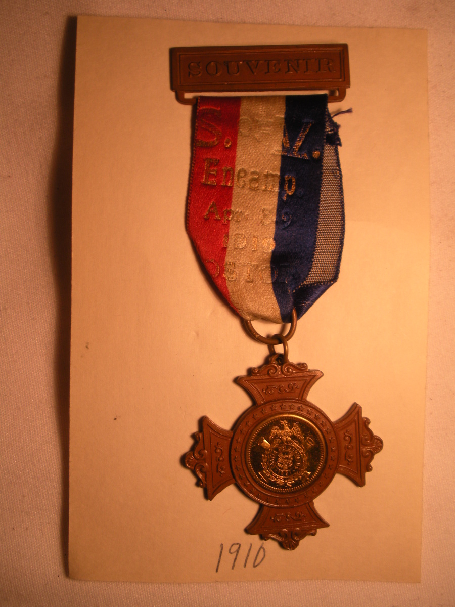 Sons of Union Vets Encampment Medal for Boston 1919 - Military and Wartime