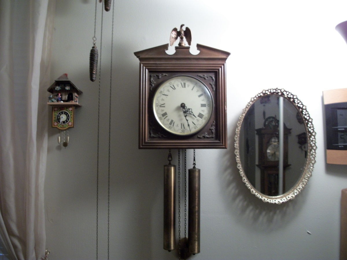 eight day bim bam strike clock by E. Schmeckenbecher of West Germany - Clocks