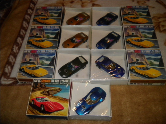 60's gar vic sealed slot cars