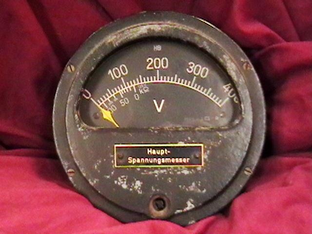 Guage from the WW II German Submarine U 776 - Military and Wartime
