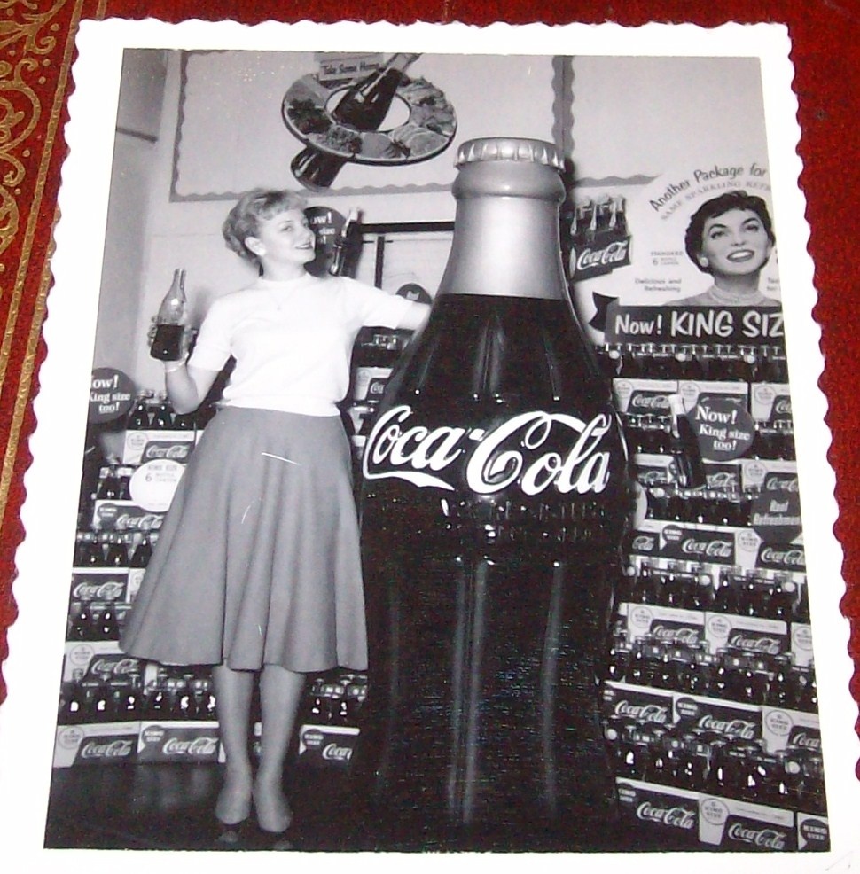 Orginial Photographs of Coke Displays
