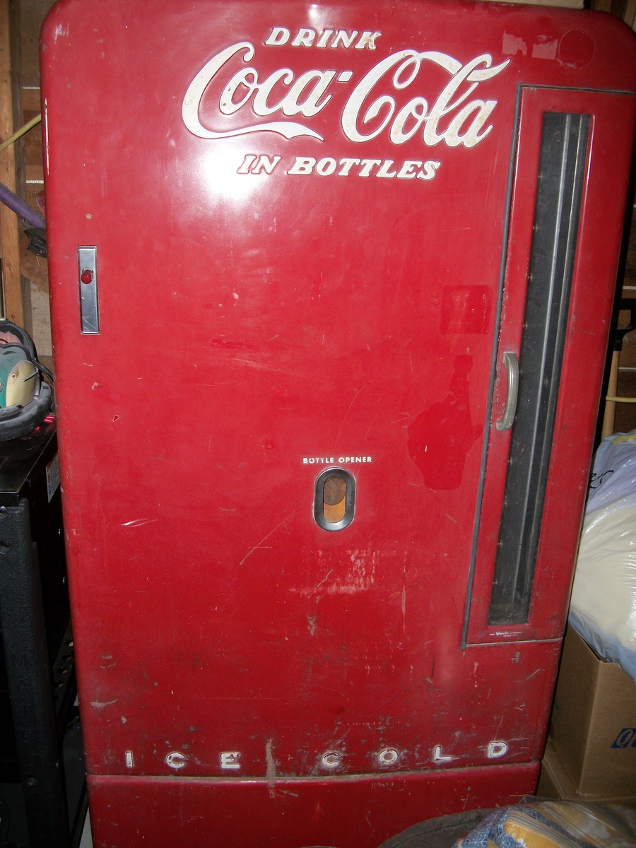 Our Early Coke Vending Machine- 