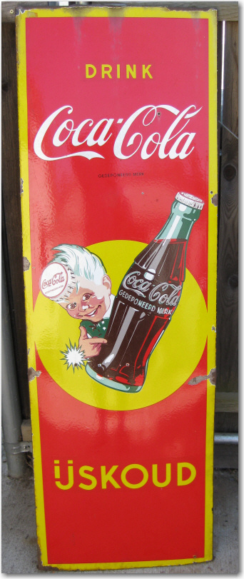 German Coca Cola Sign