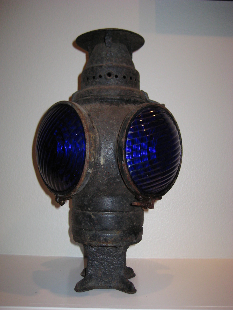 Adlake (Chicago) Railroad Lamp (1907)  - Railroadiana