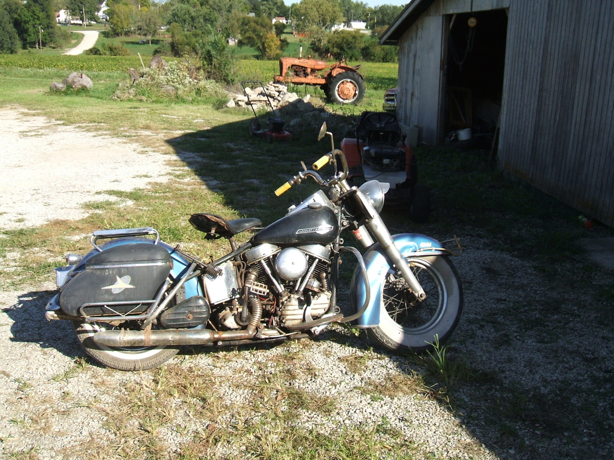 1954 Harley-Davidson 50th - Motorcycles
