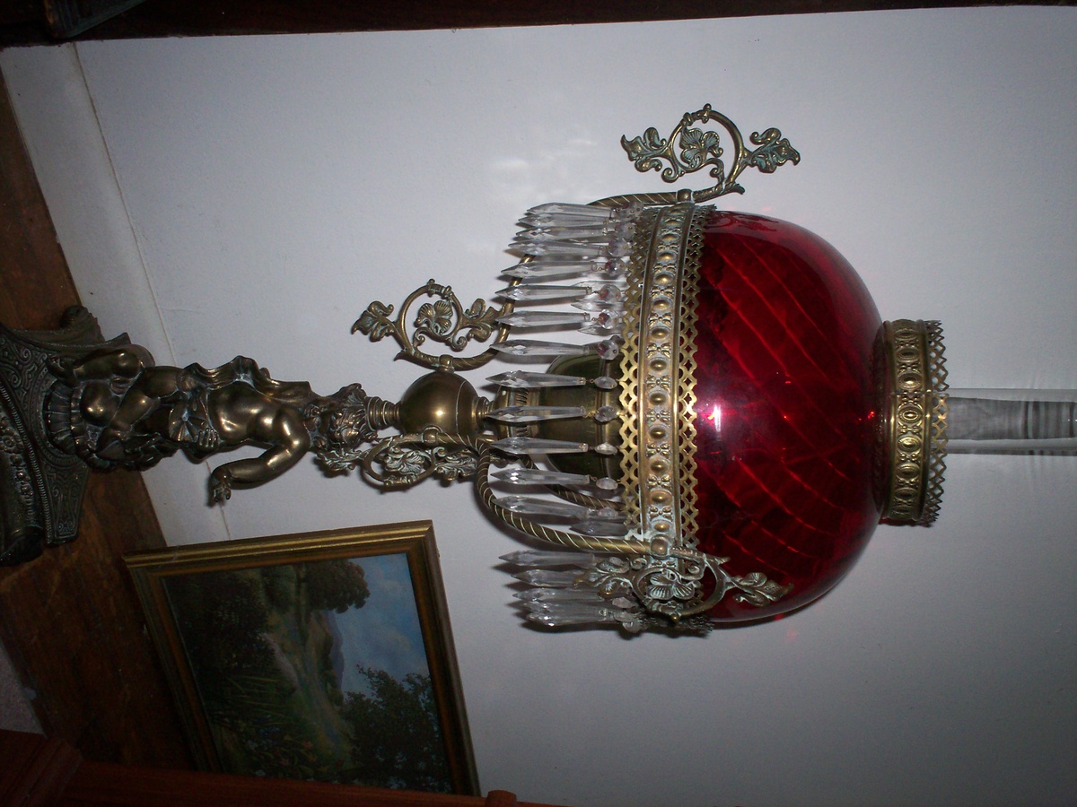 Antique Oil Lamp