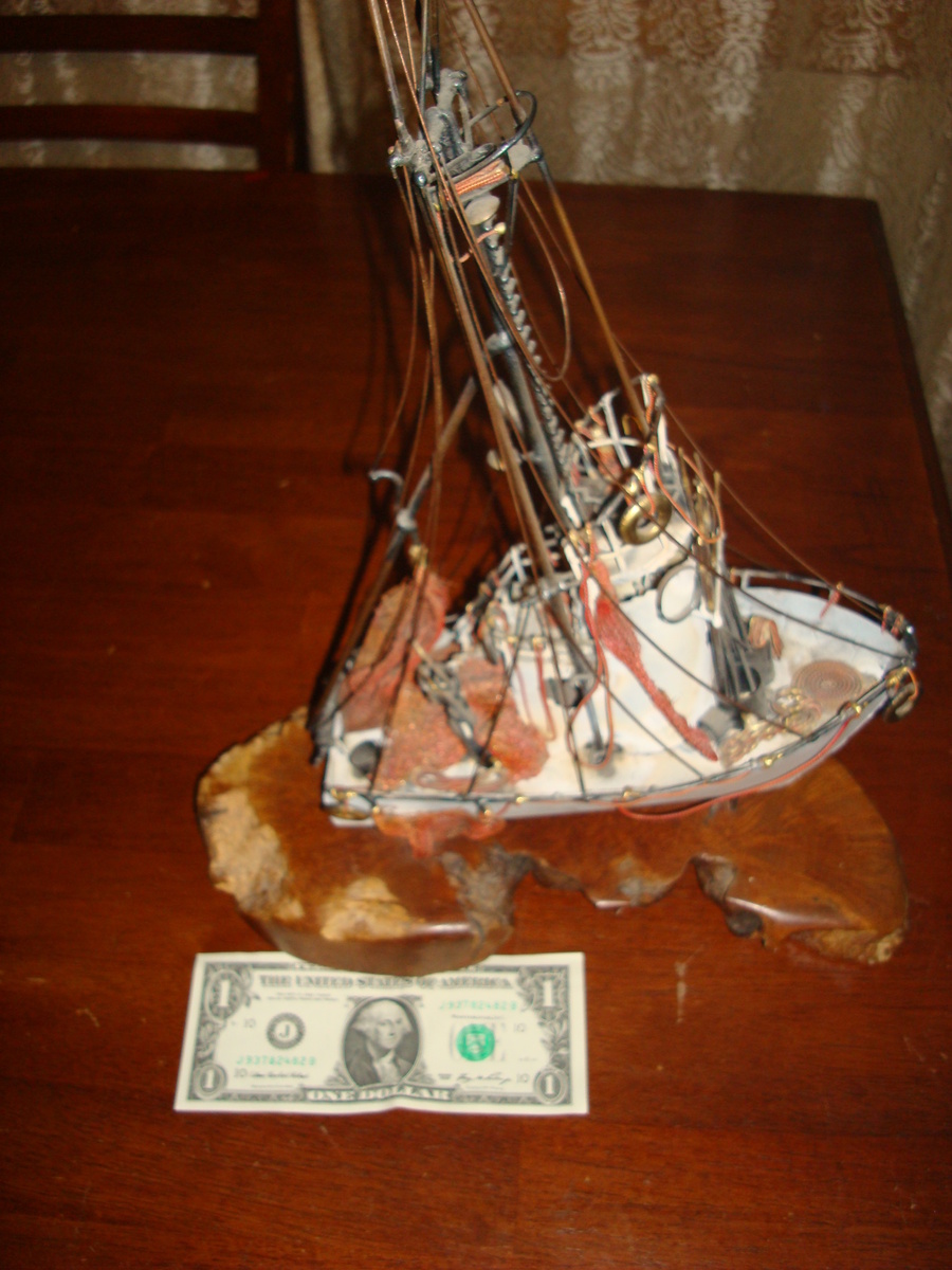 Le Blanc Signed Fishing Vessel  - Fishing