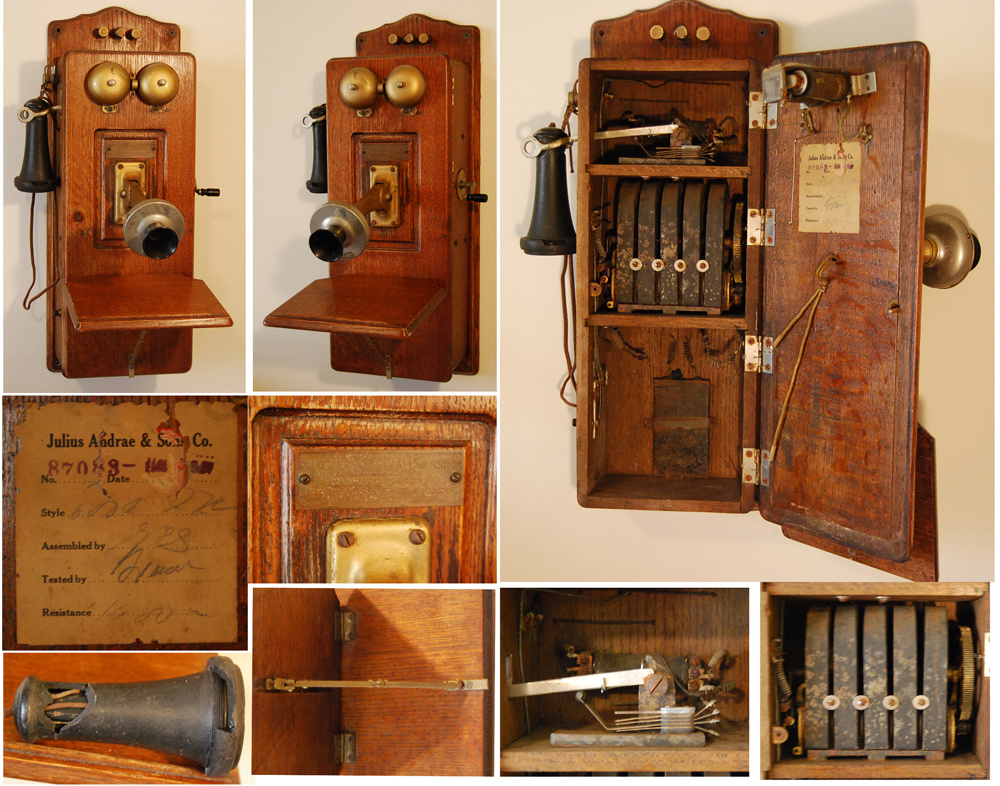 Old Wall Phone - Telephones