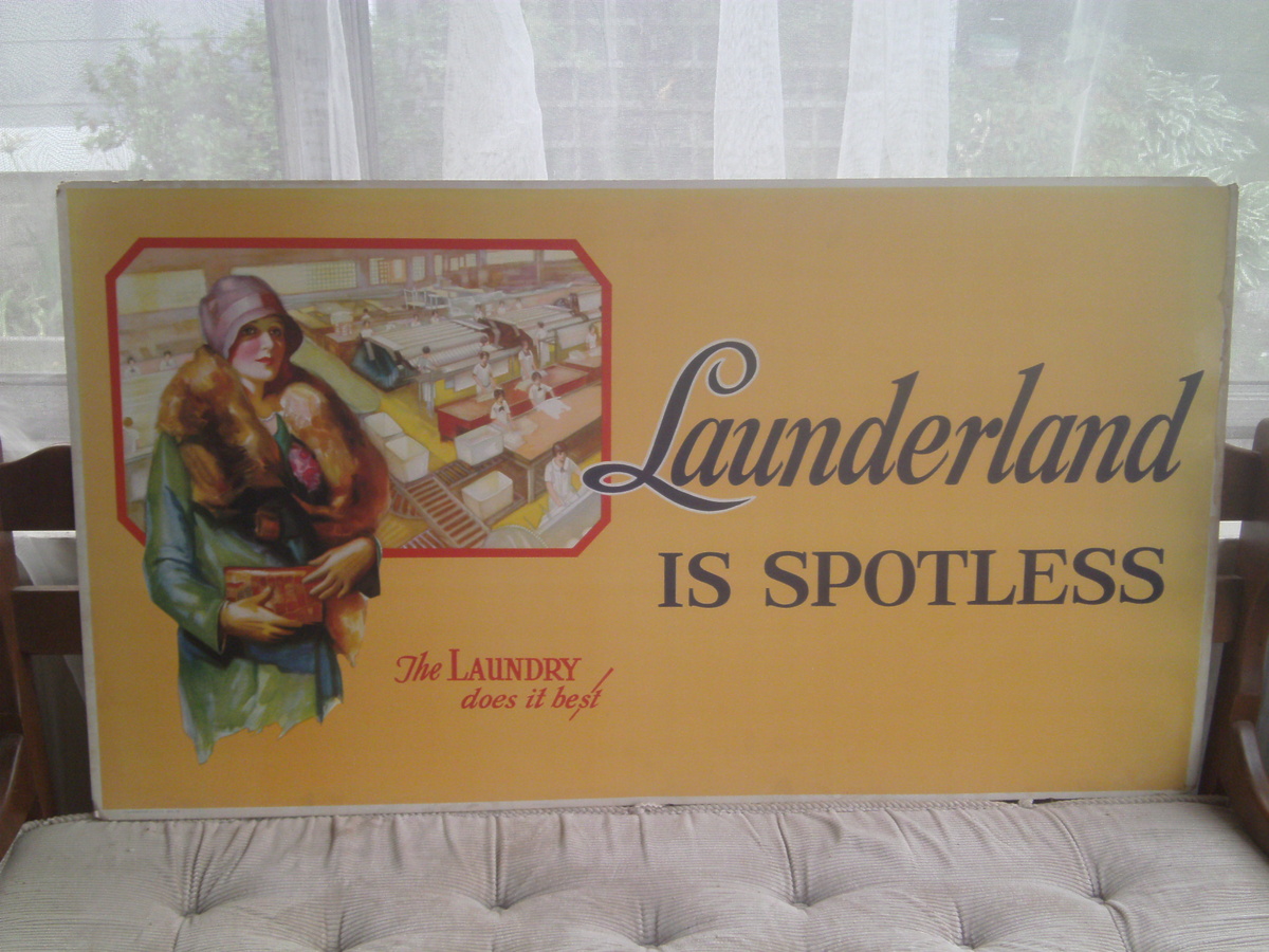 1920's ? Laundry Lithograph