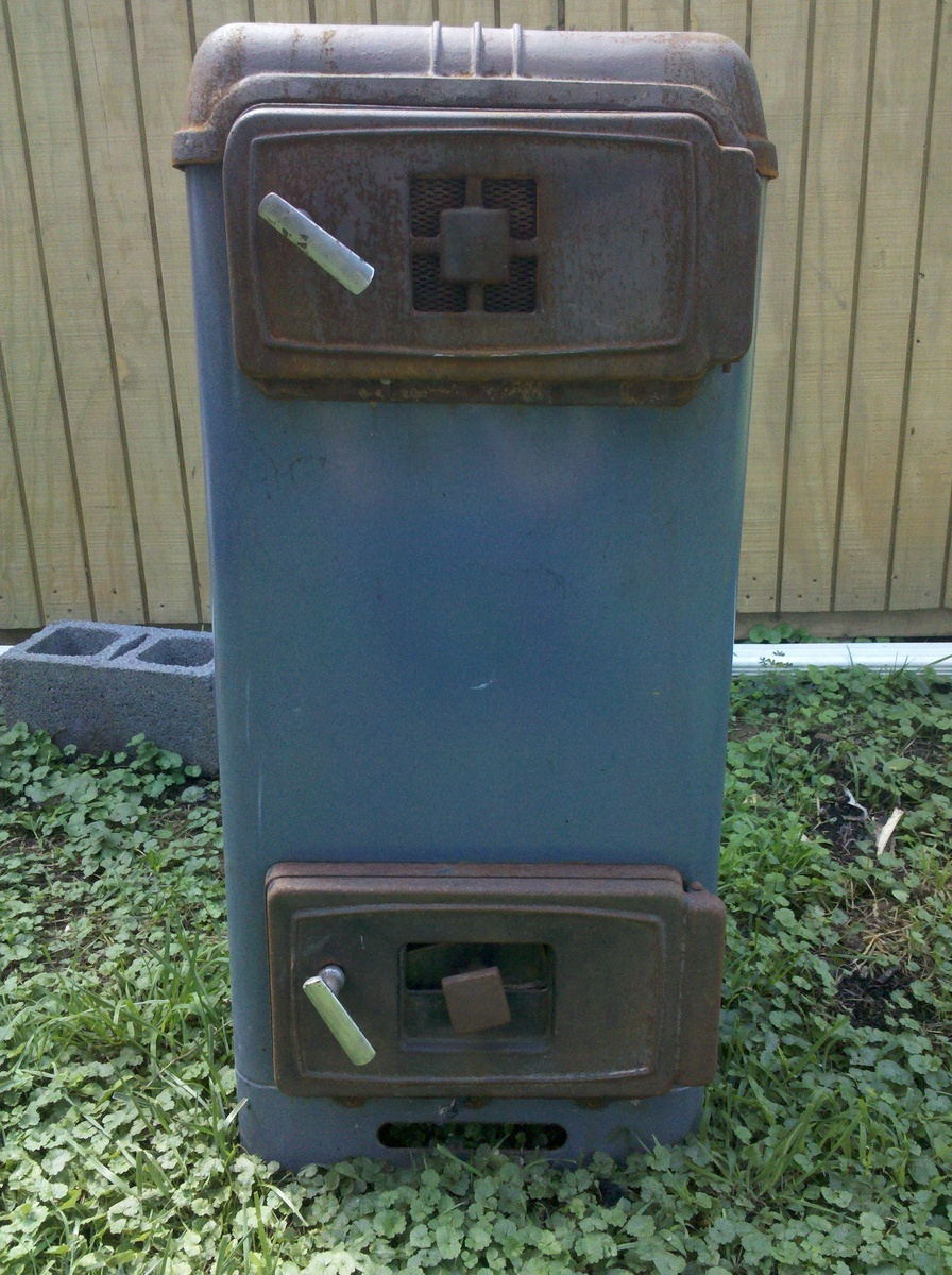 Brown Cooking appliances Model 621 Coal heater circa 1955