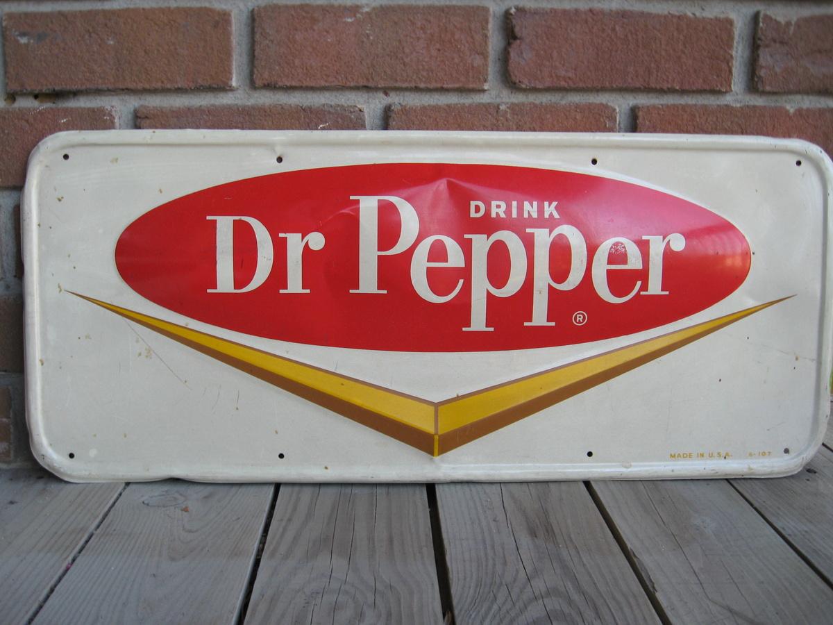 Dr Pepper metal sign - Signs