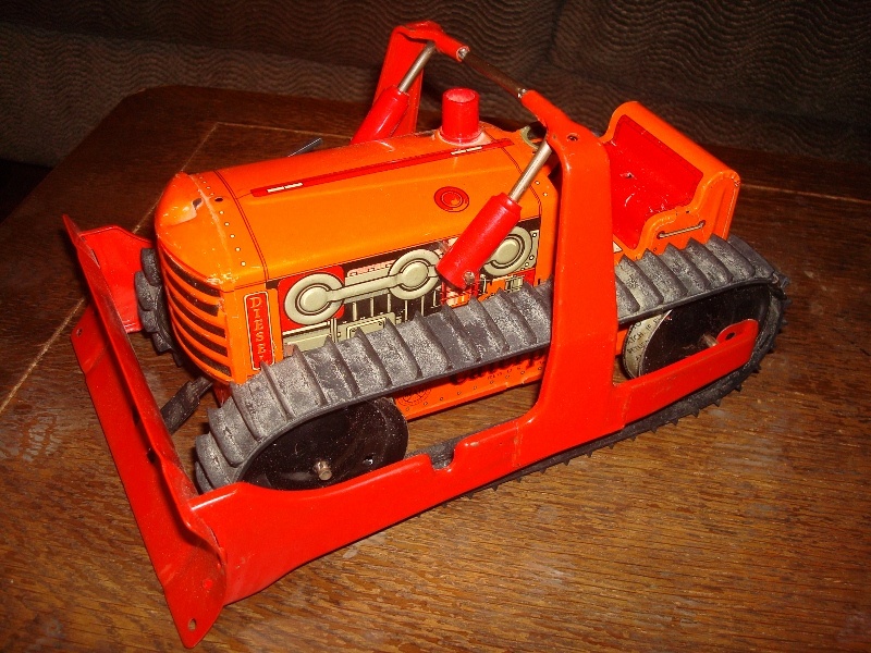 Marx Bulldozer Tractor - Model Cars